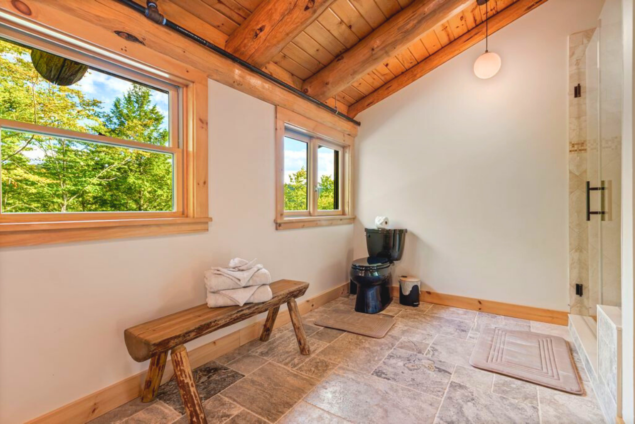 Master suite retreat with spa-inspired bathroom