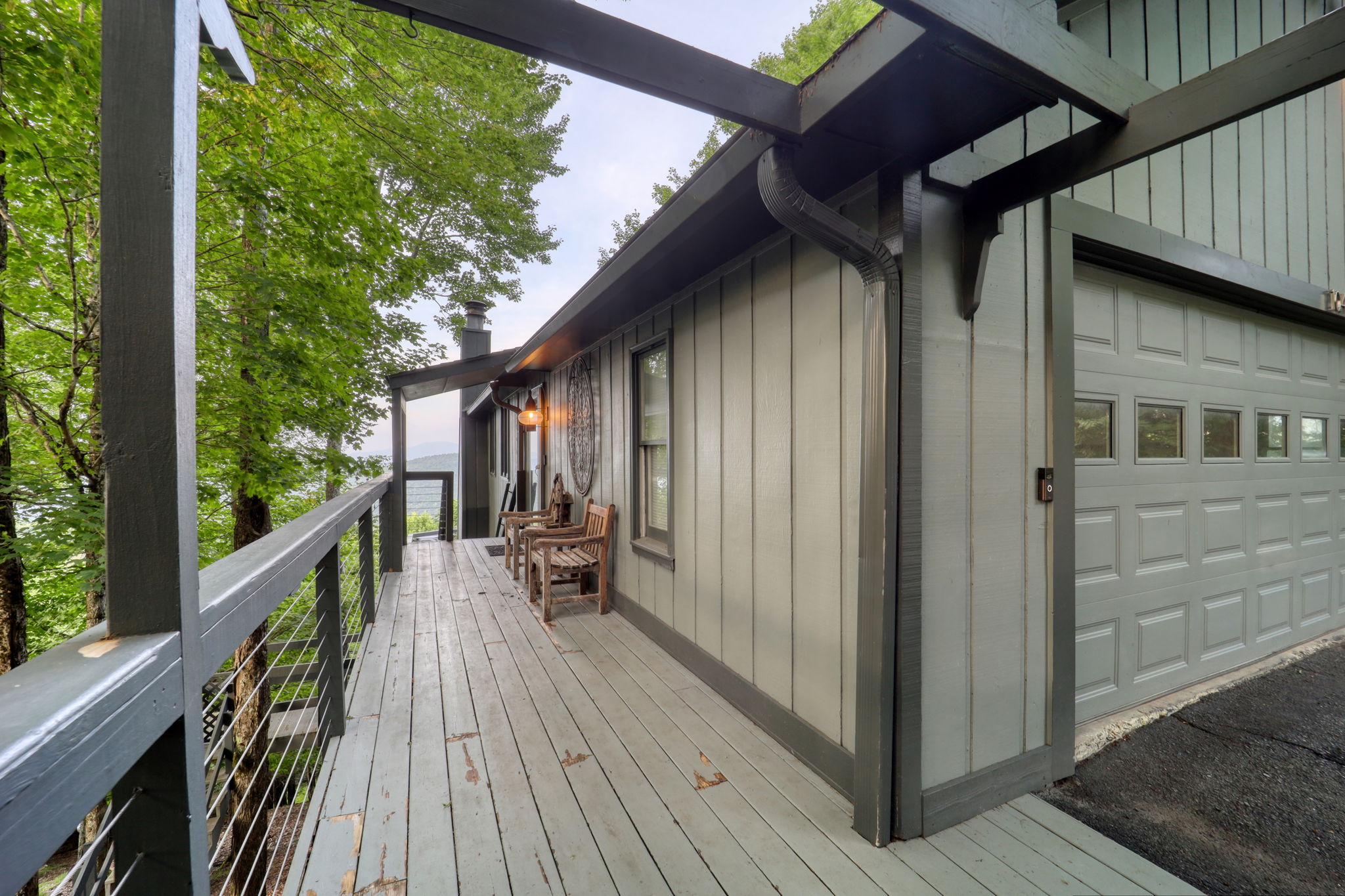 Keyless entry to the home with your own private code.