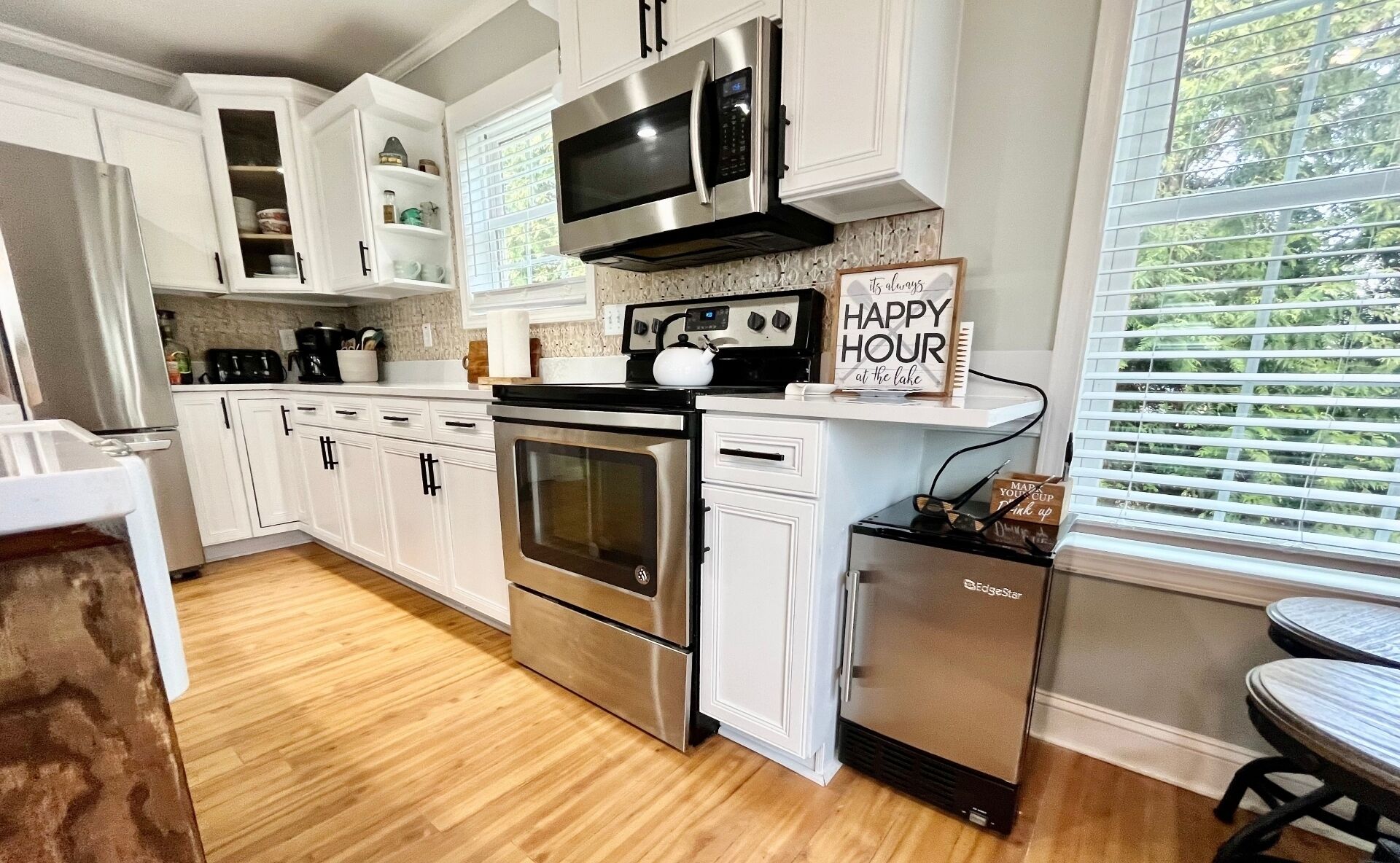 Newly remodeled kitchen