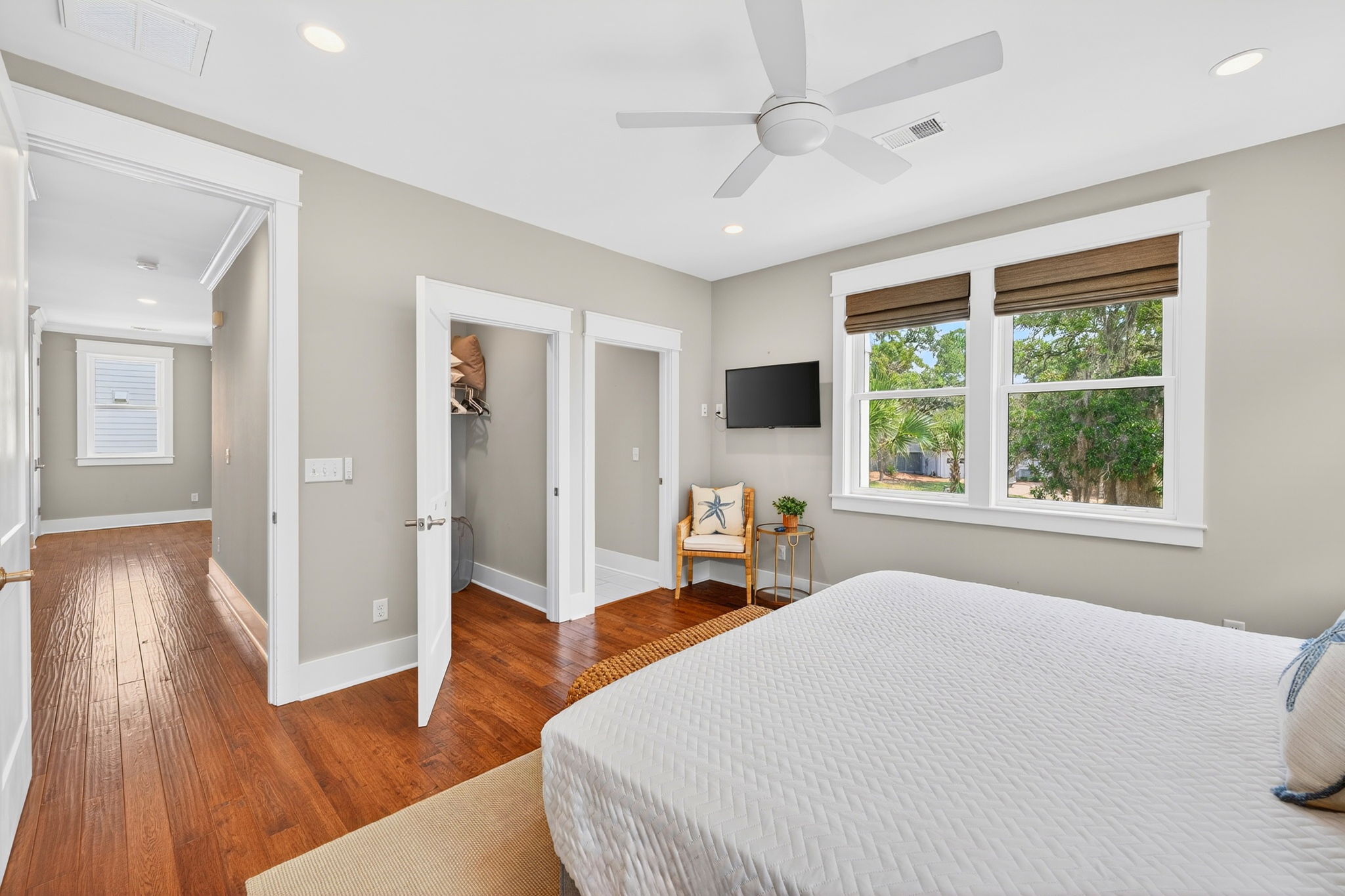 King Bedroom Suite 1 | Driftwood Dreams | 105 Forest Trail | Isle of Palms, SC | IOP Escapes