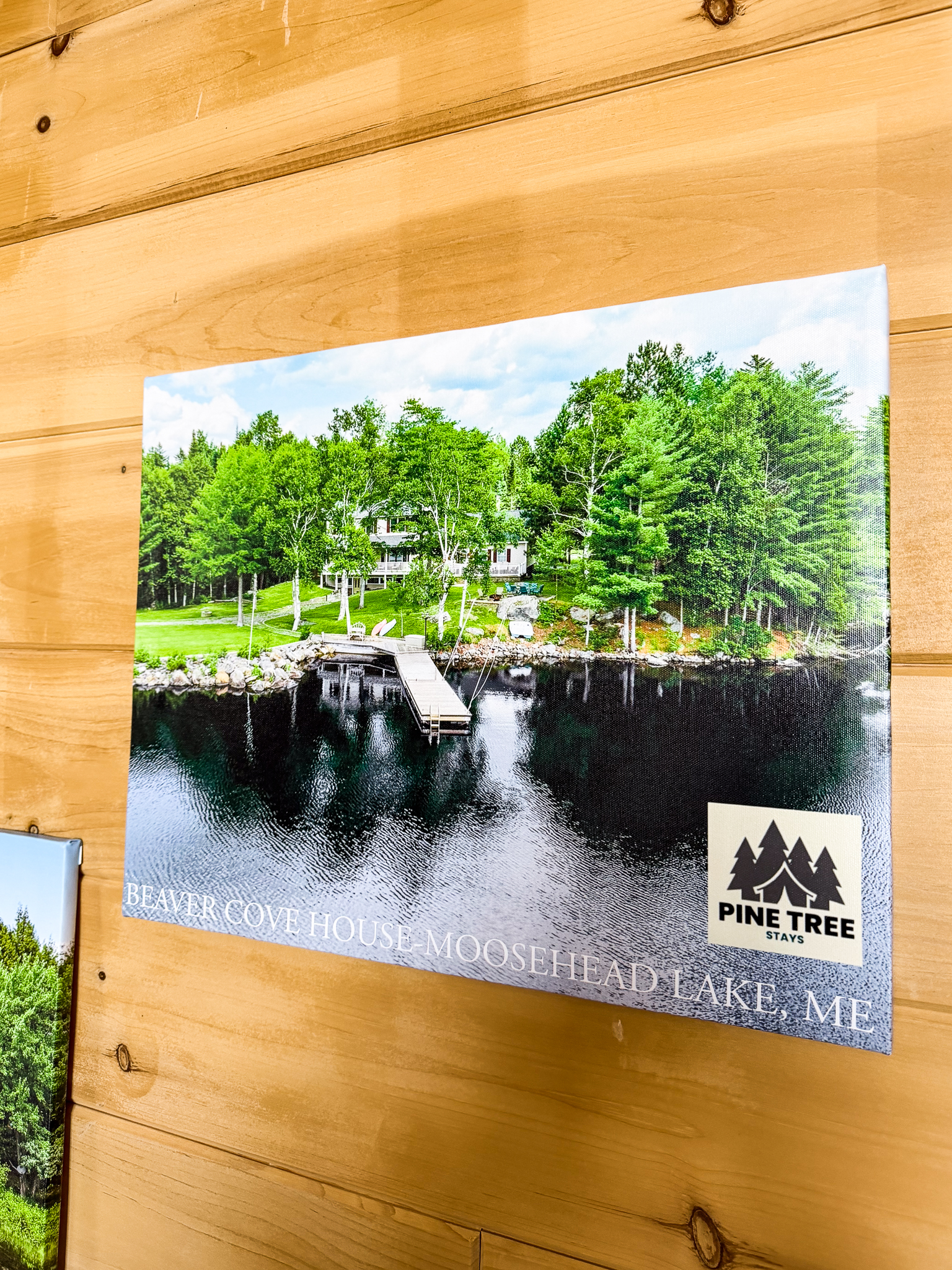 Beaver Cove House Print