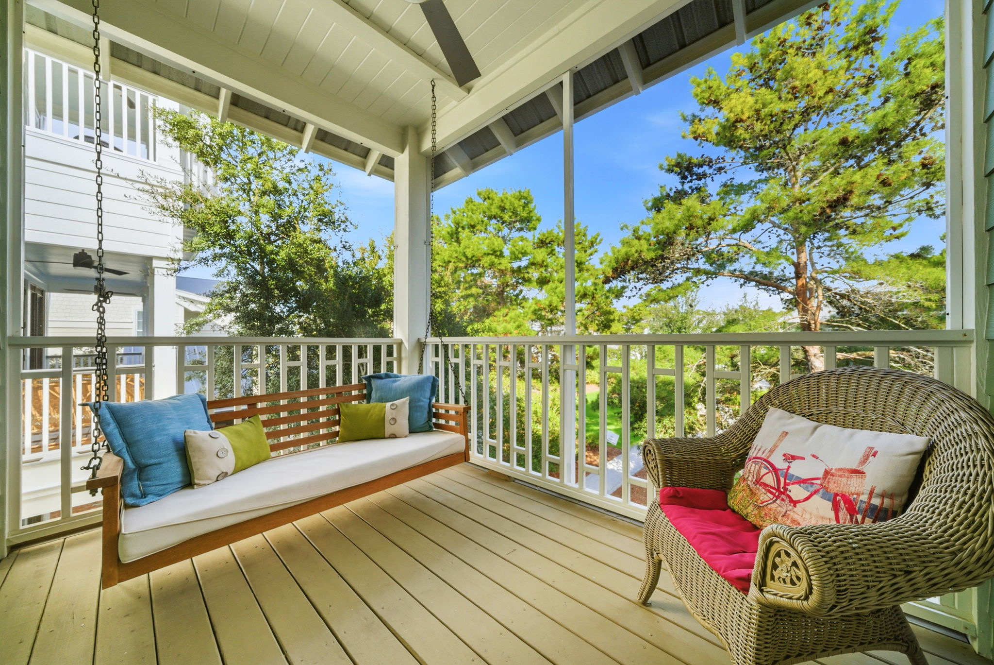 Unwind on the balcony—the perfect place for an afternoon nap or your morning coffee.