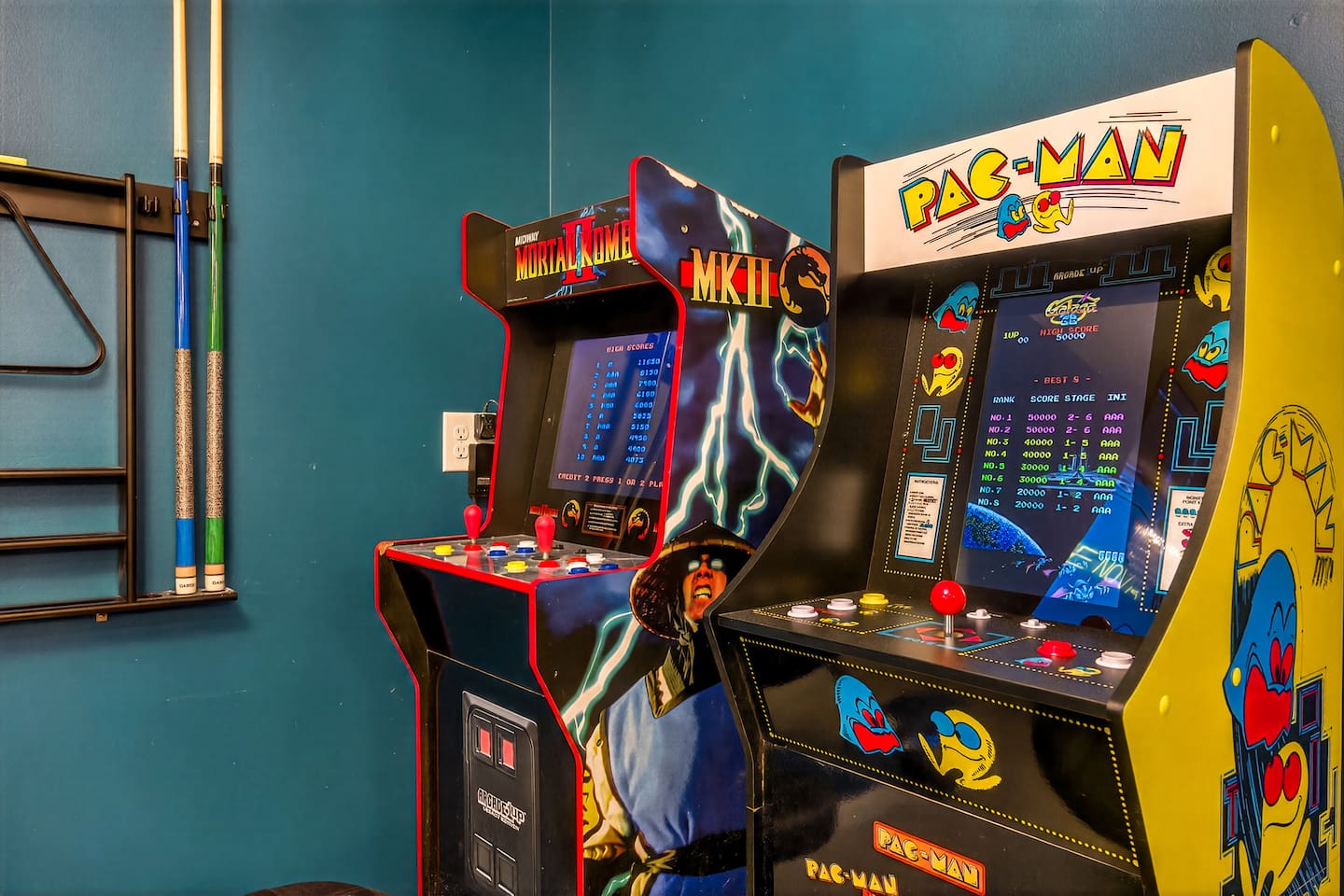 Got kids and teens in your group? Our arcade machines will keep them entertained. Even the adults!