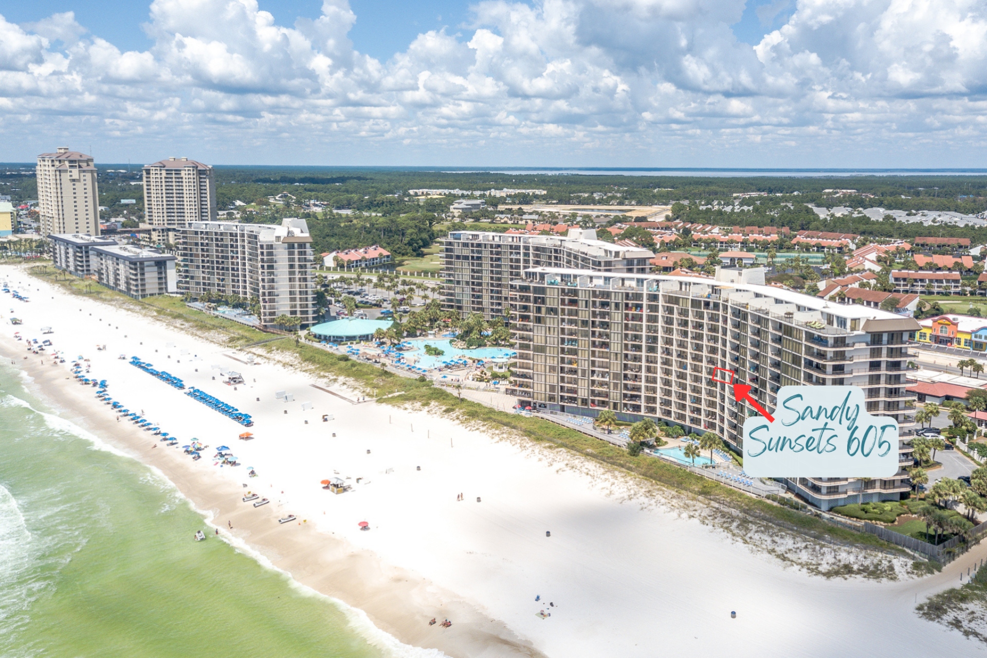 Location of Sandy Sunsets 605