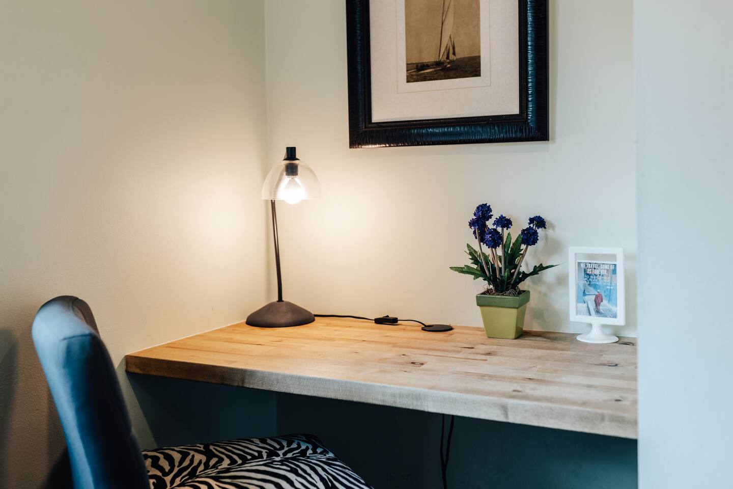 dedicated work space  with google fiber