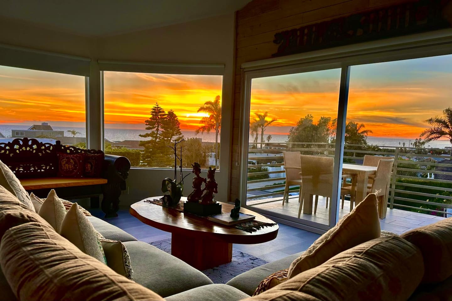 Sunset from Living Room