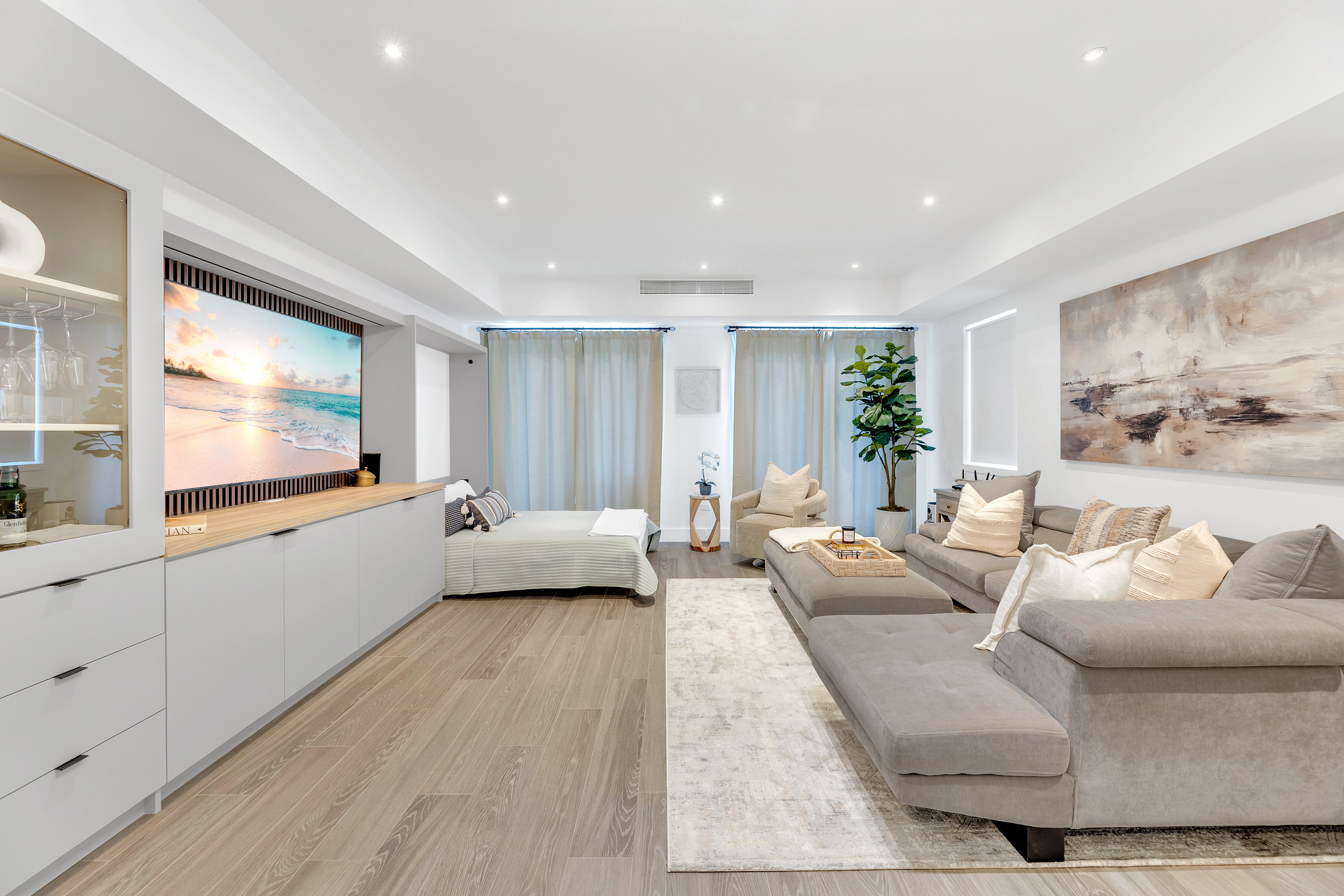 Murphy Bed in Living Room