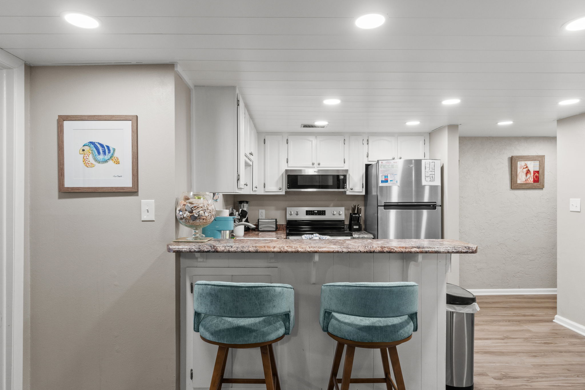 Bar Area with Seating for 2