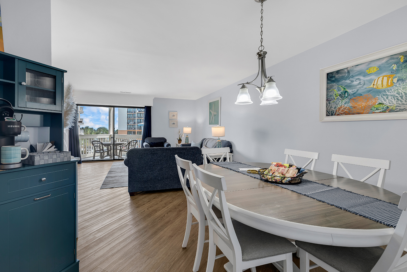 Dining Room with Coffee Bar
