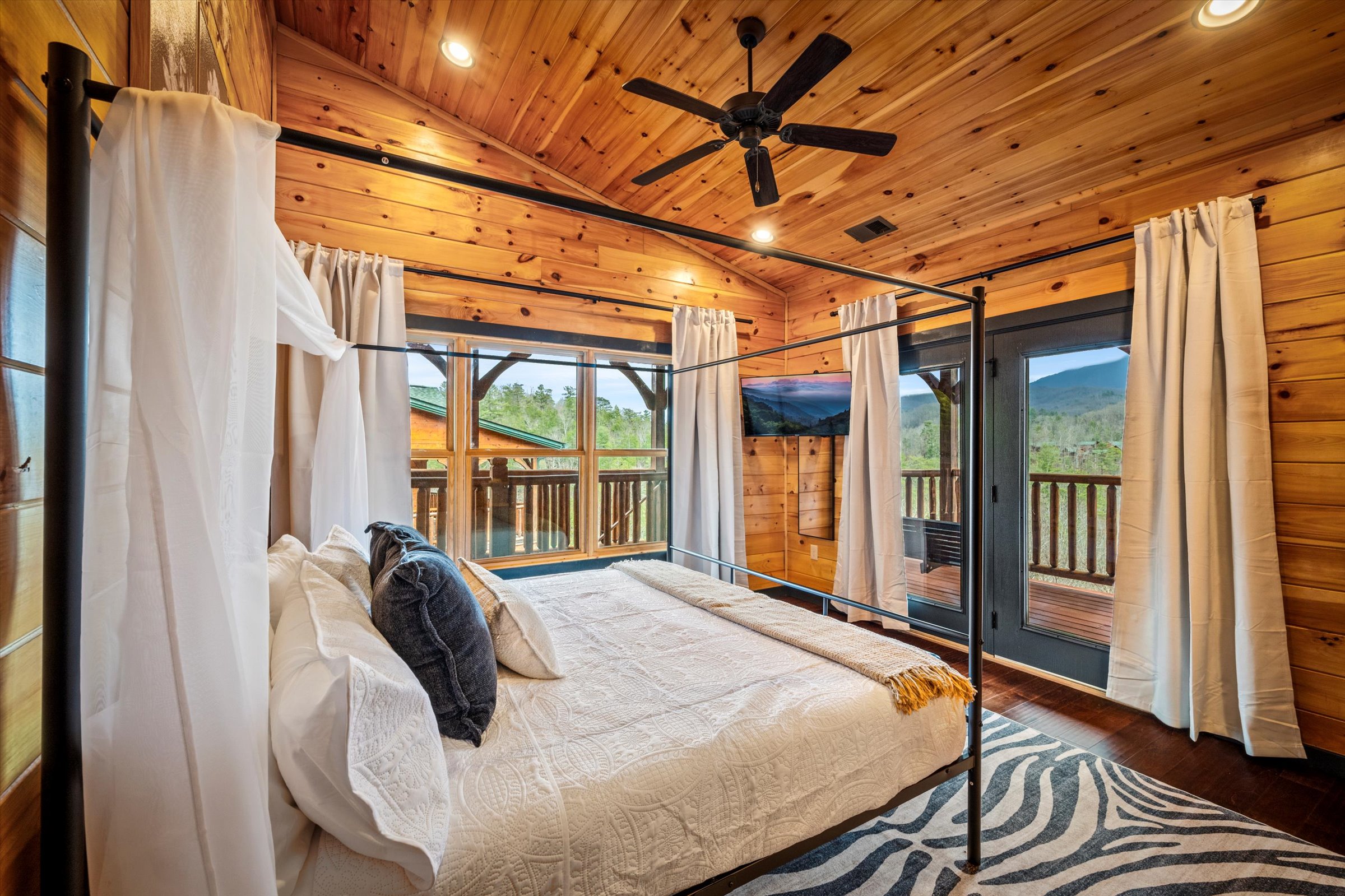 Bedroom 2 has some amazing views!