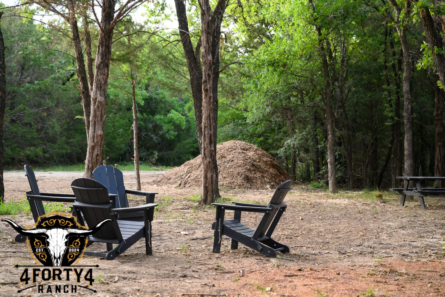 Outdoor sitting area