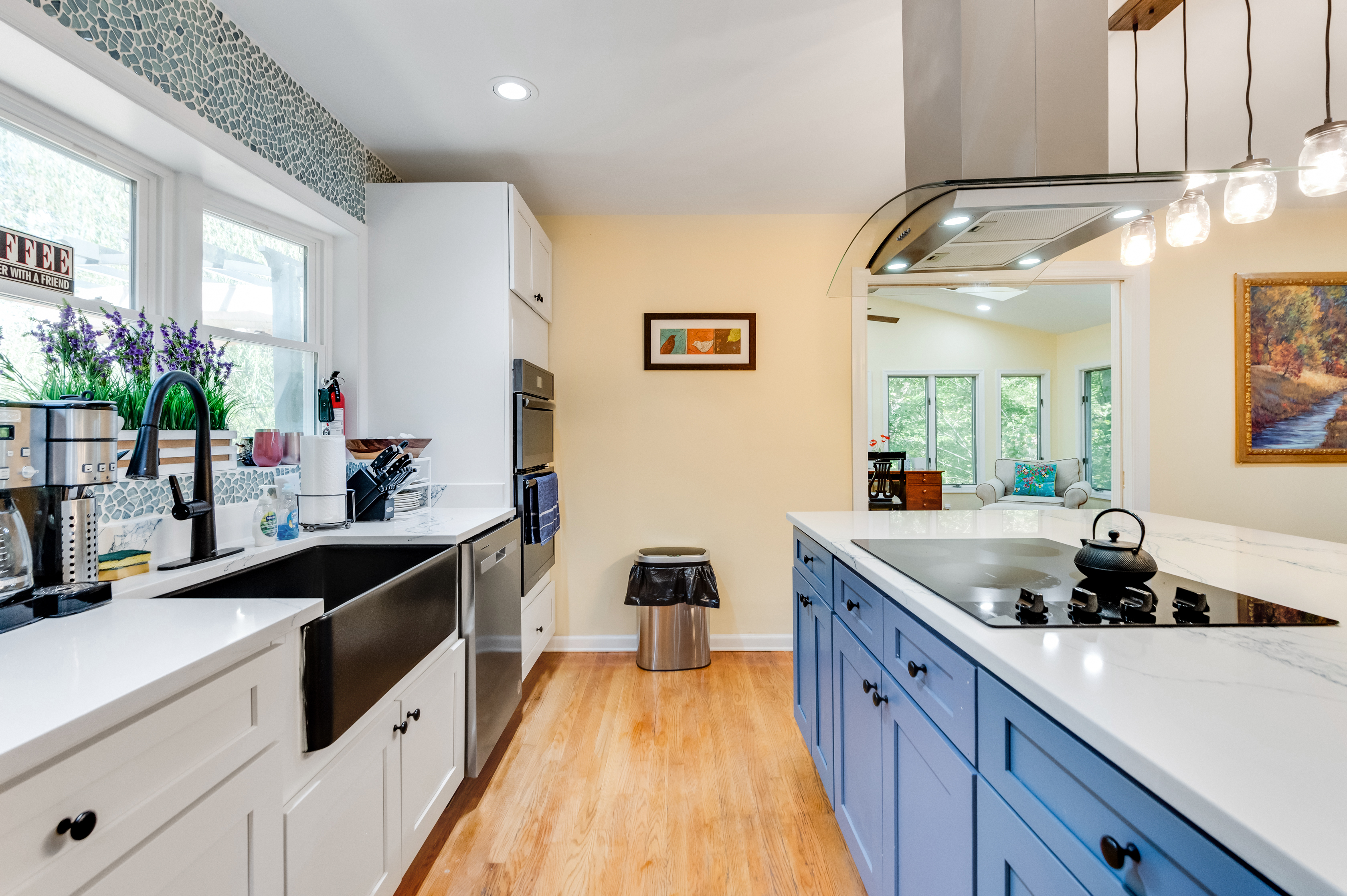 Fully Stocked Kitchen: Create culinary masterpieces in this bright, stylish kitchen with modern finishes! Cooking essentials are provided.