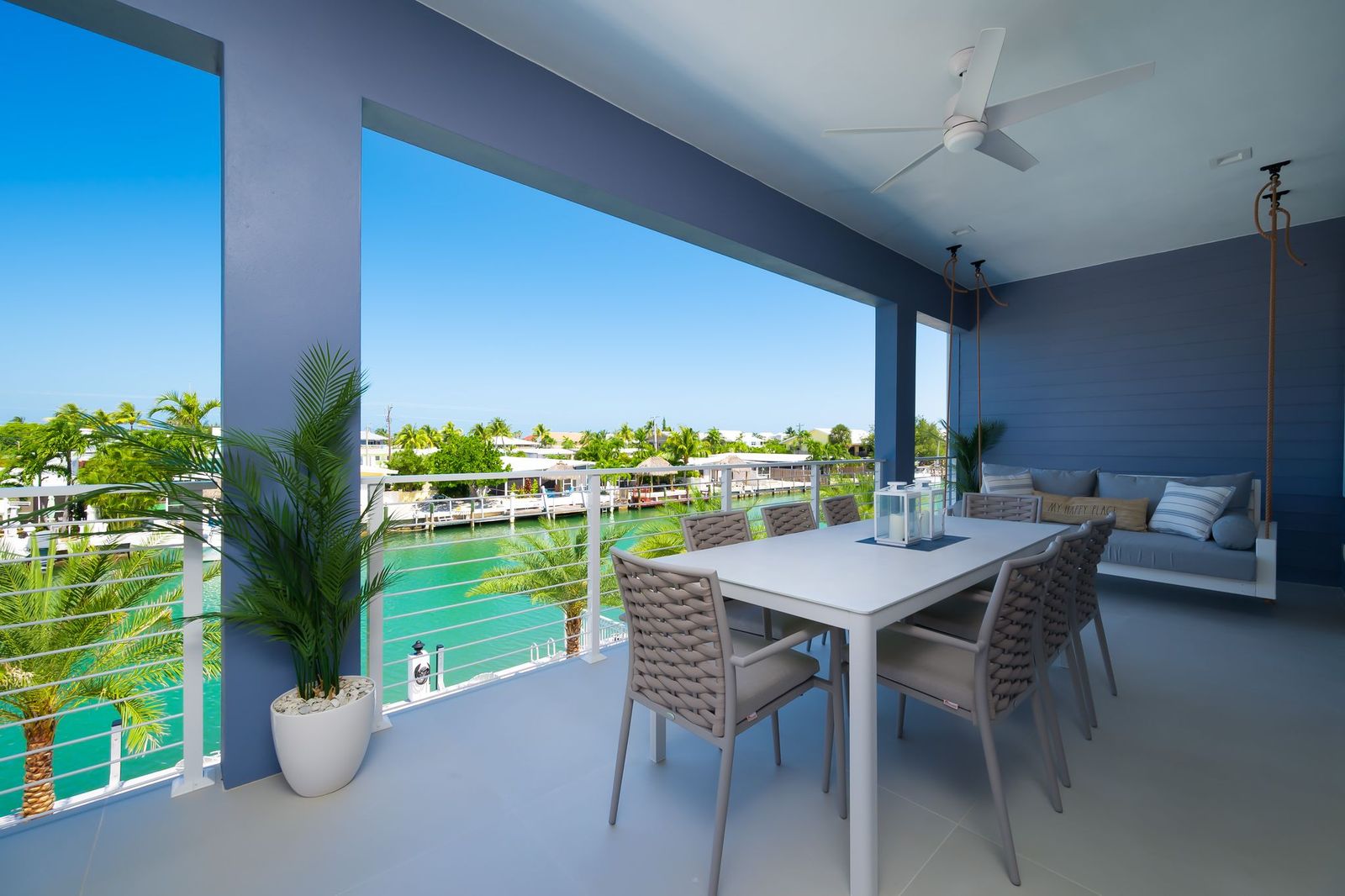 View from the balcony