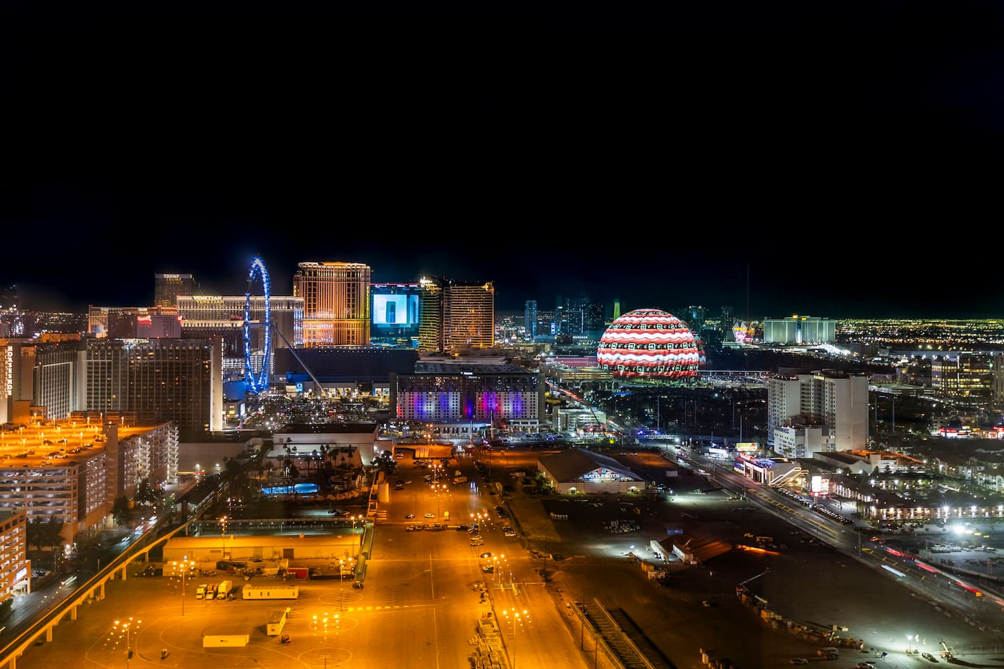 Bedroom Sphere and Strip view