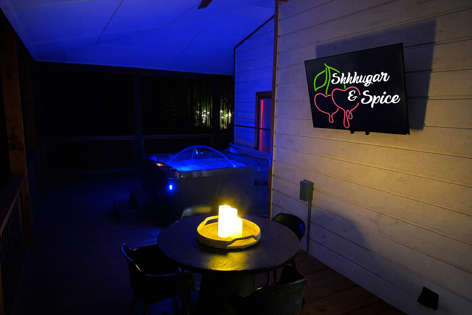 You own perfect space with everything you need to relax. 