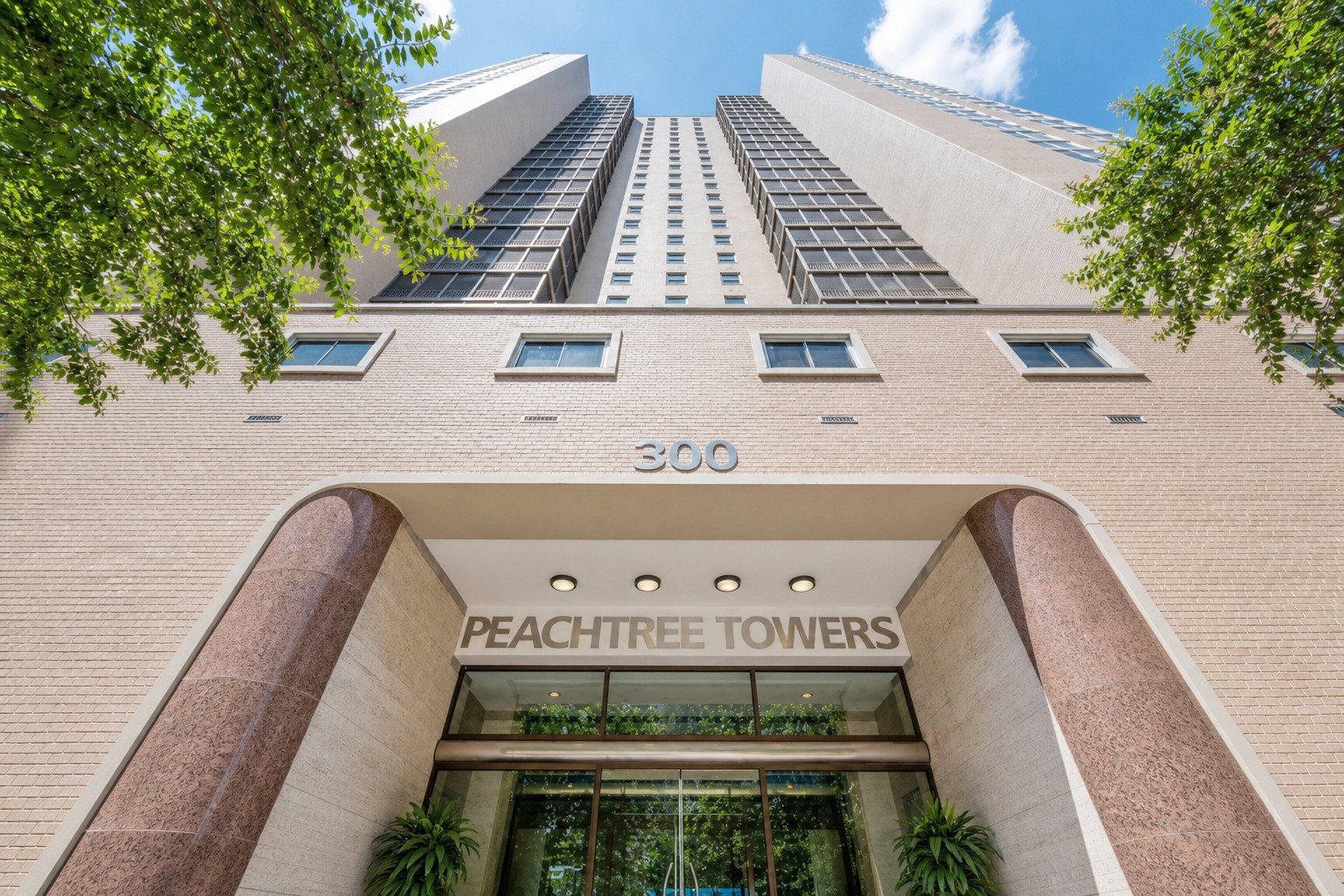 The elegant exterior of the main building offering a welcoming first impression upon arrival.
