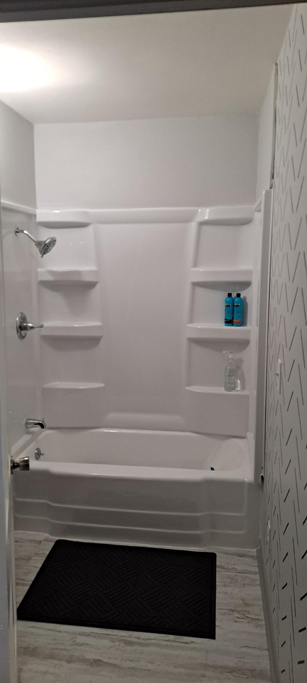 Indulge in comfort—our luxurious bathroom is crafted for ultimate relaxation.