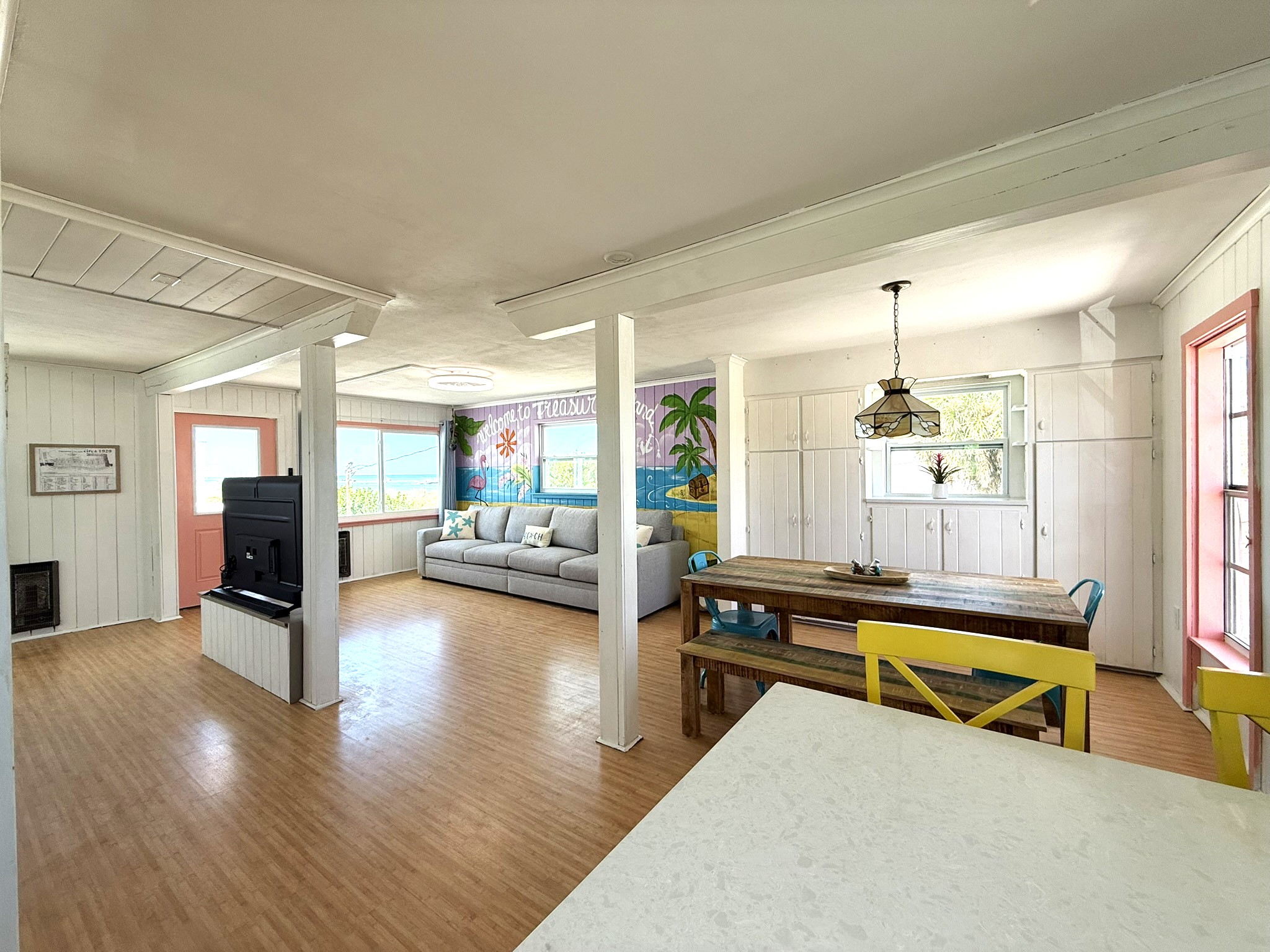 Living Dining Area from Breakfast Bar