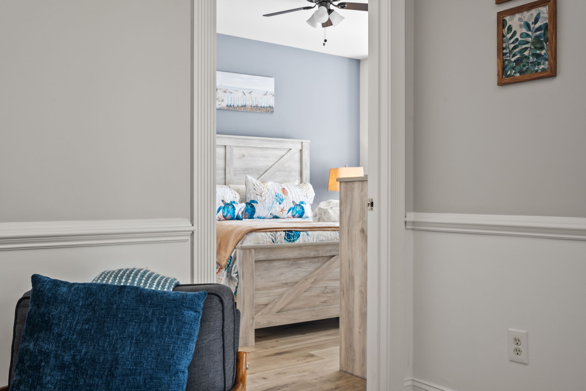 A sleek TV panel with built-in speakers, blending style and functionality for a modern, immersive viewing experience.