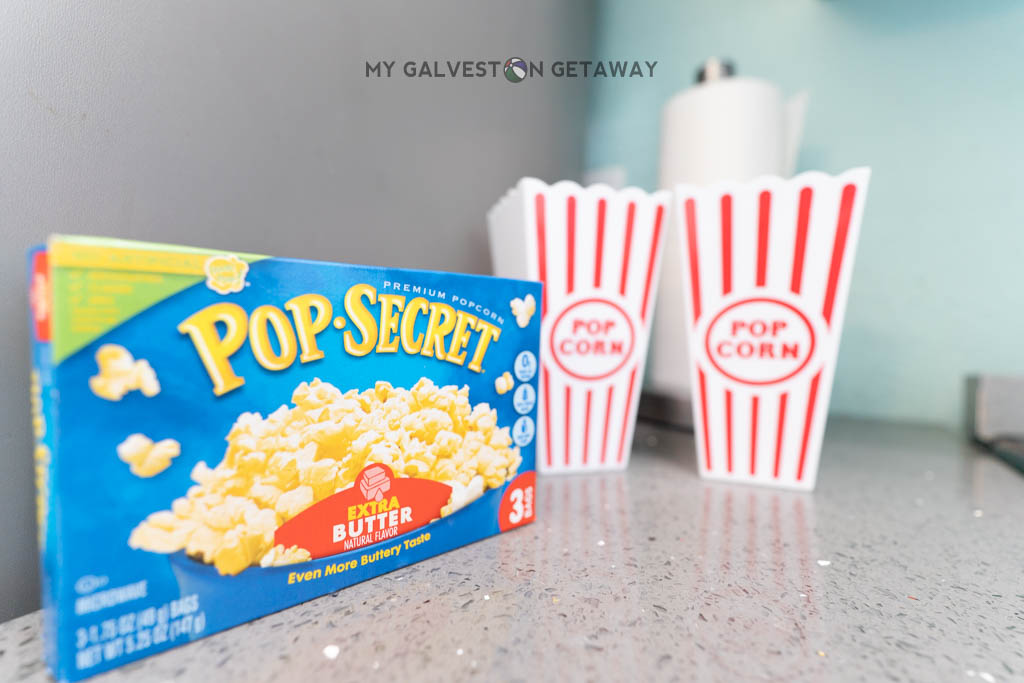 And perfect for prepping for family movie night (these are props!)