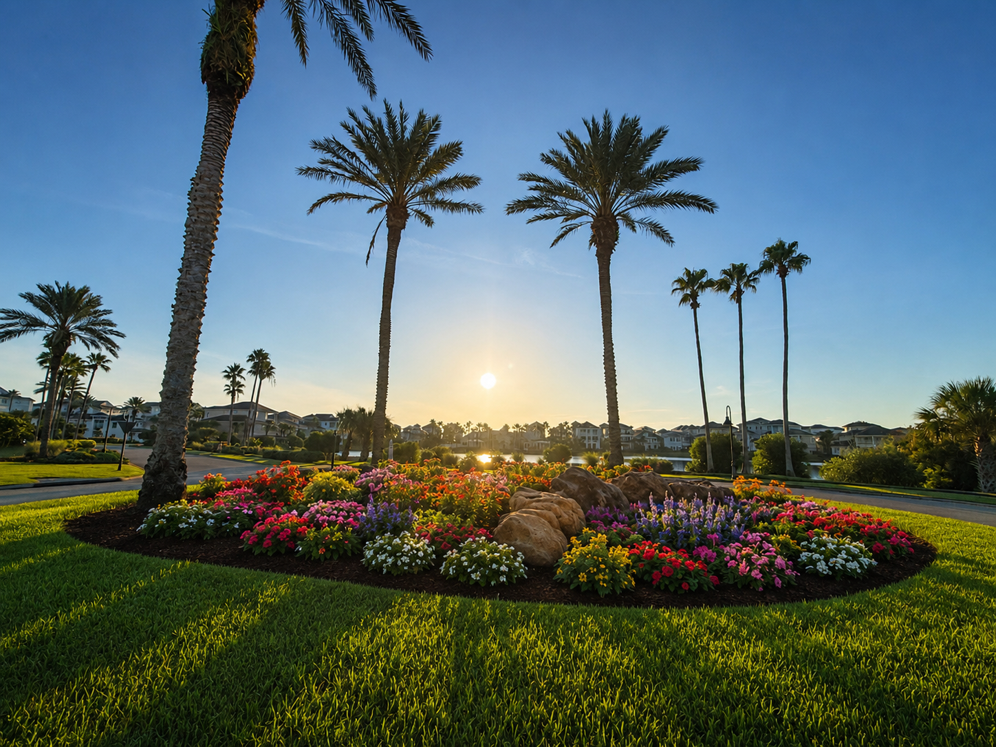 The moment you arrive, the world softens—swaying palms, blooming gardens, and golden light welcoming you into your coastal hideaway. Roll the windows down, breathe in the salt air, and feel the whole family exhale. Vacation officially starts here.