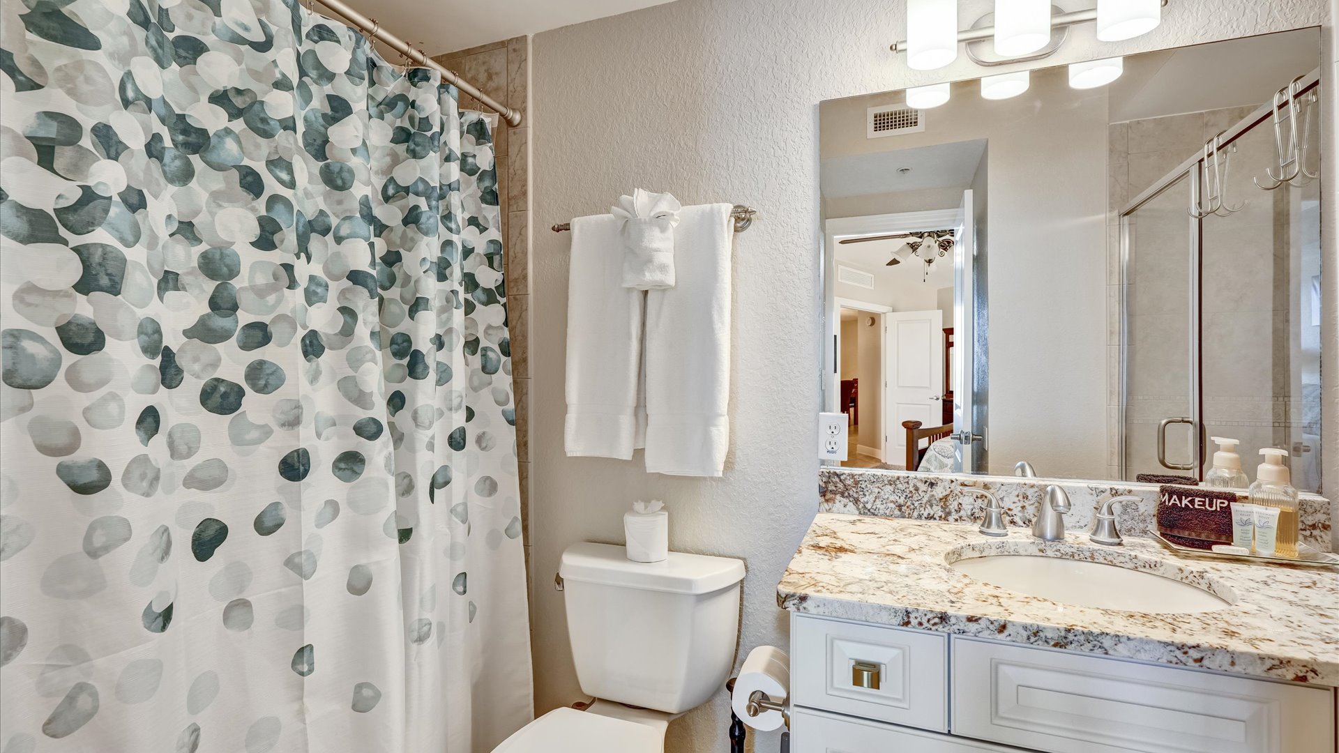 Master Bathroom with Tub and Separate Shower