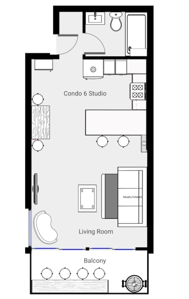 Studio Floorplan
