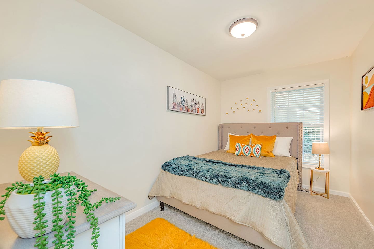 Bedroom #3 with Queen Gel Infused Memory Foam Mattress