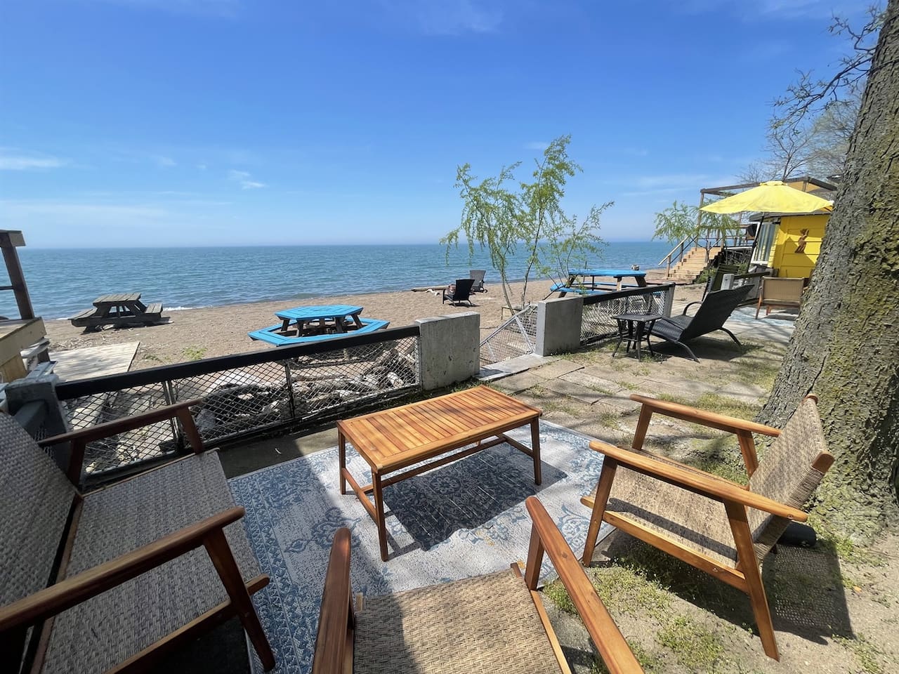 Shared Out Door Sitting Area