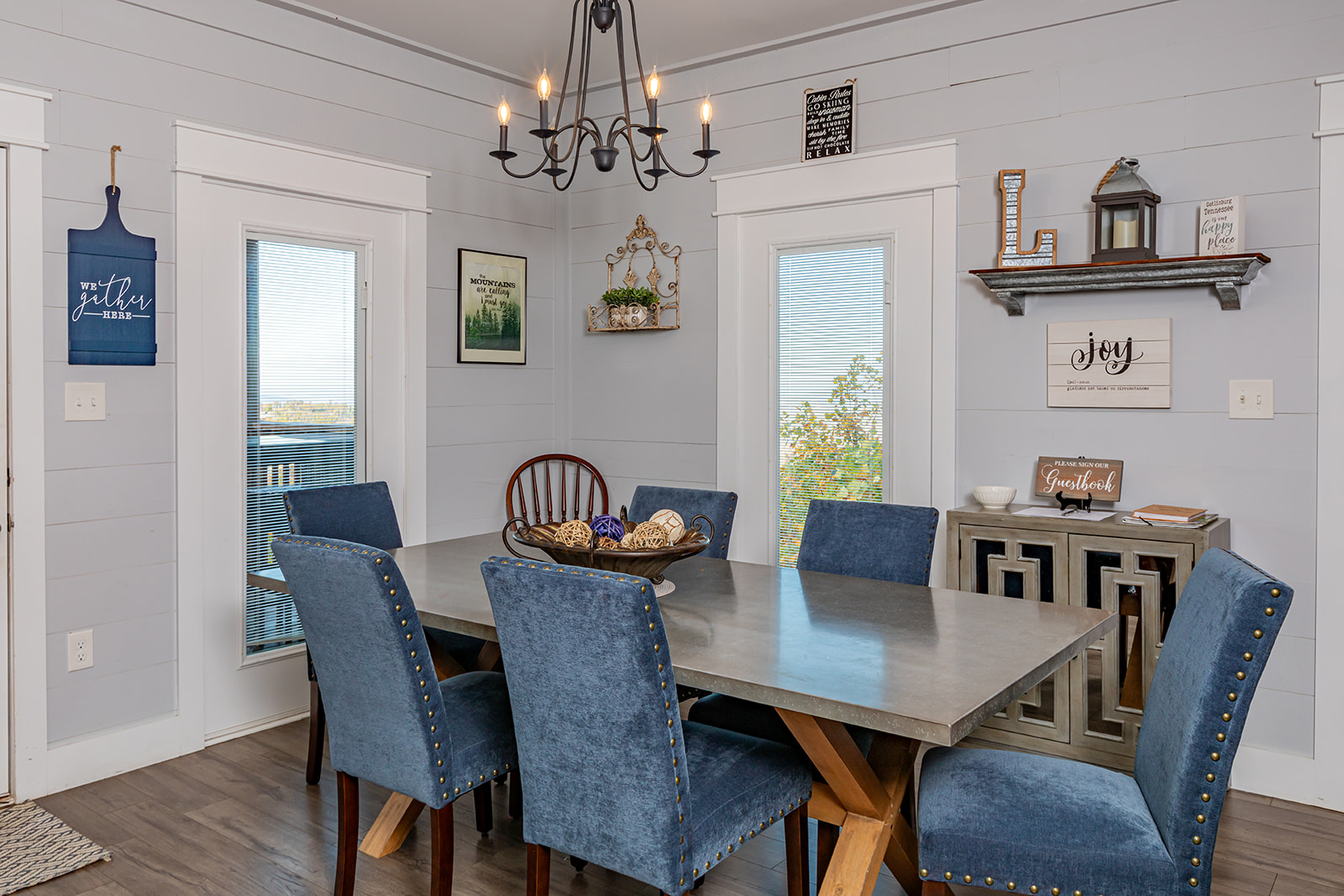 Dining area with beautiful views