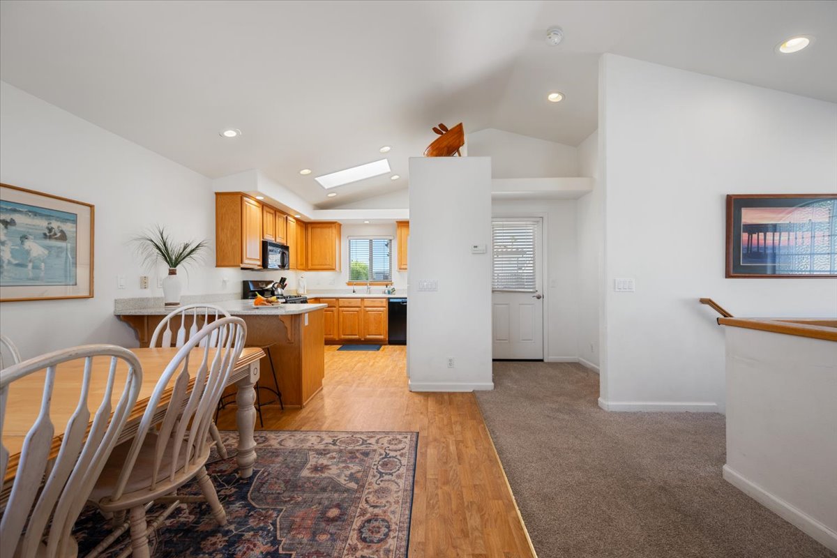Dining and Kitchen area
