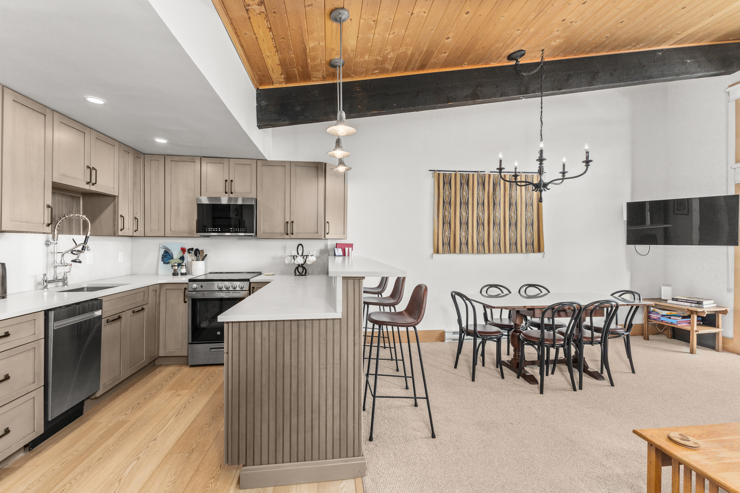 Modern Kitchen | View from the Entry Way
