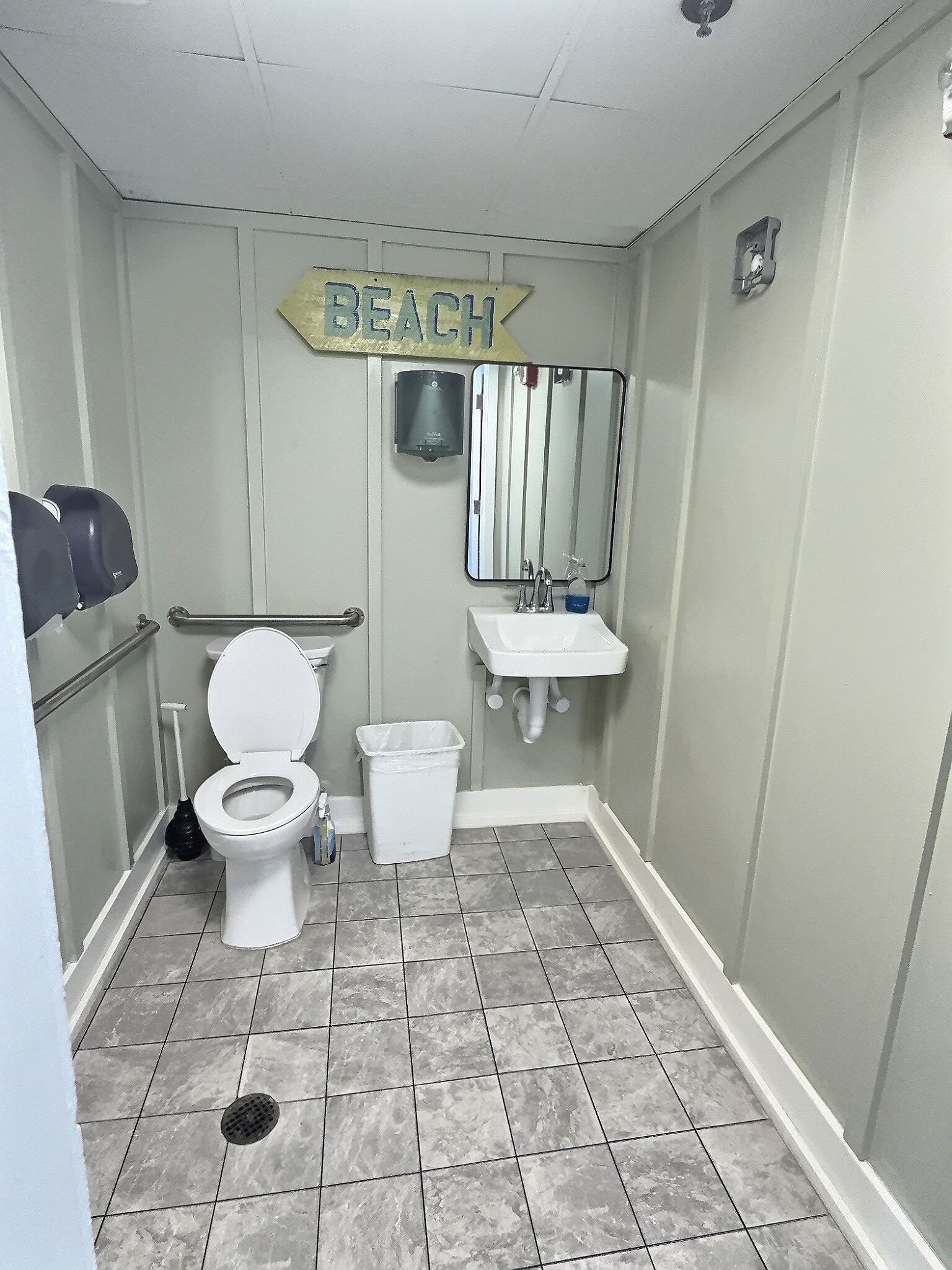 Indoor Pool Bathroom