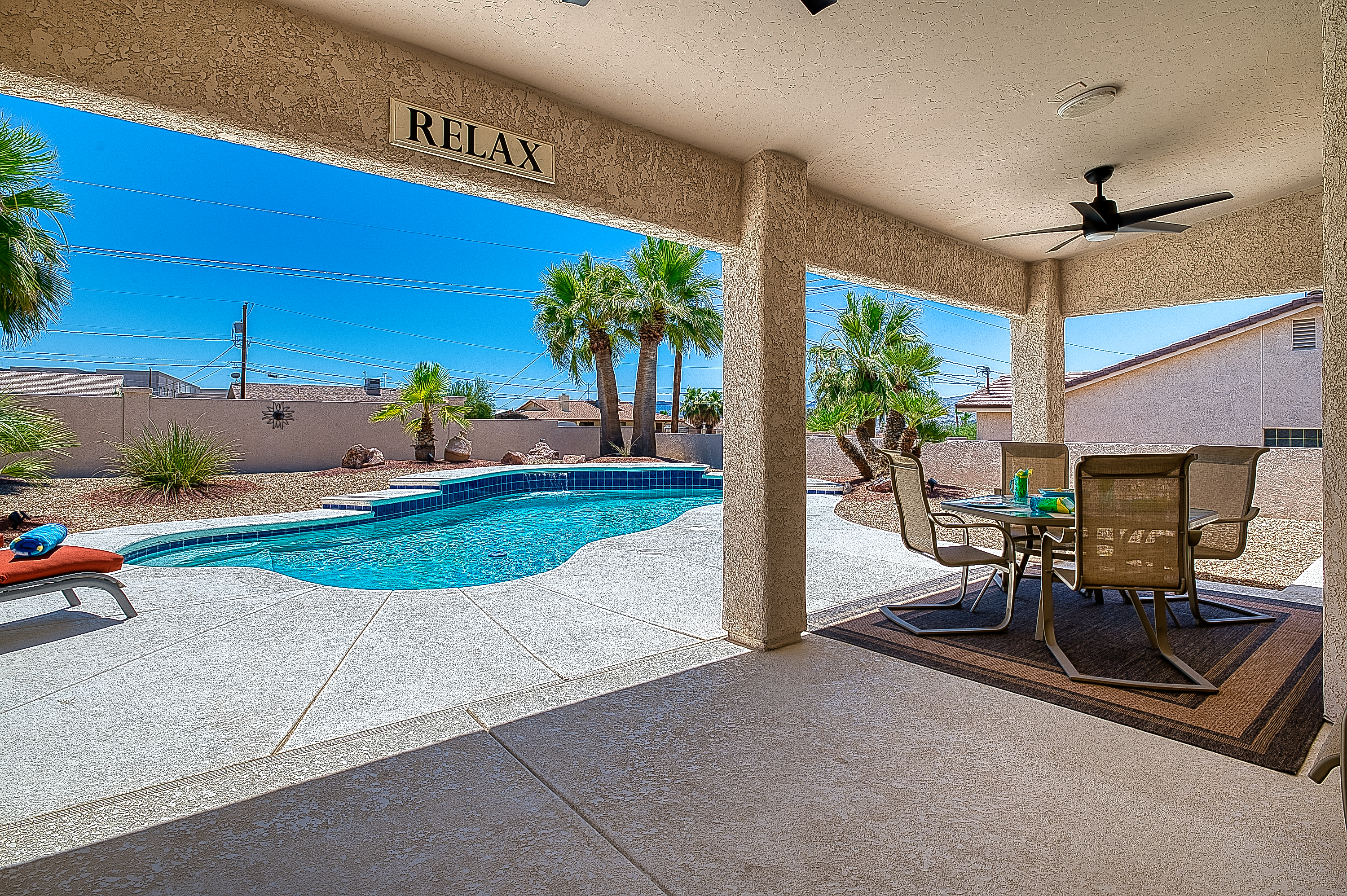 Patio access from house
