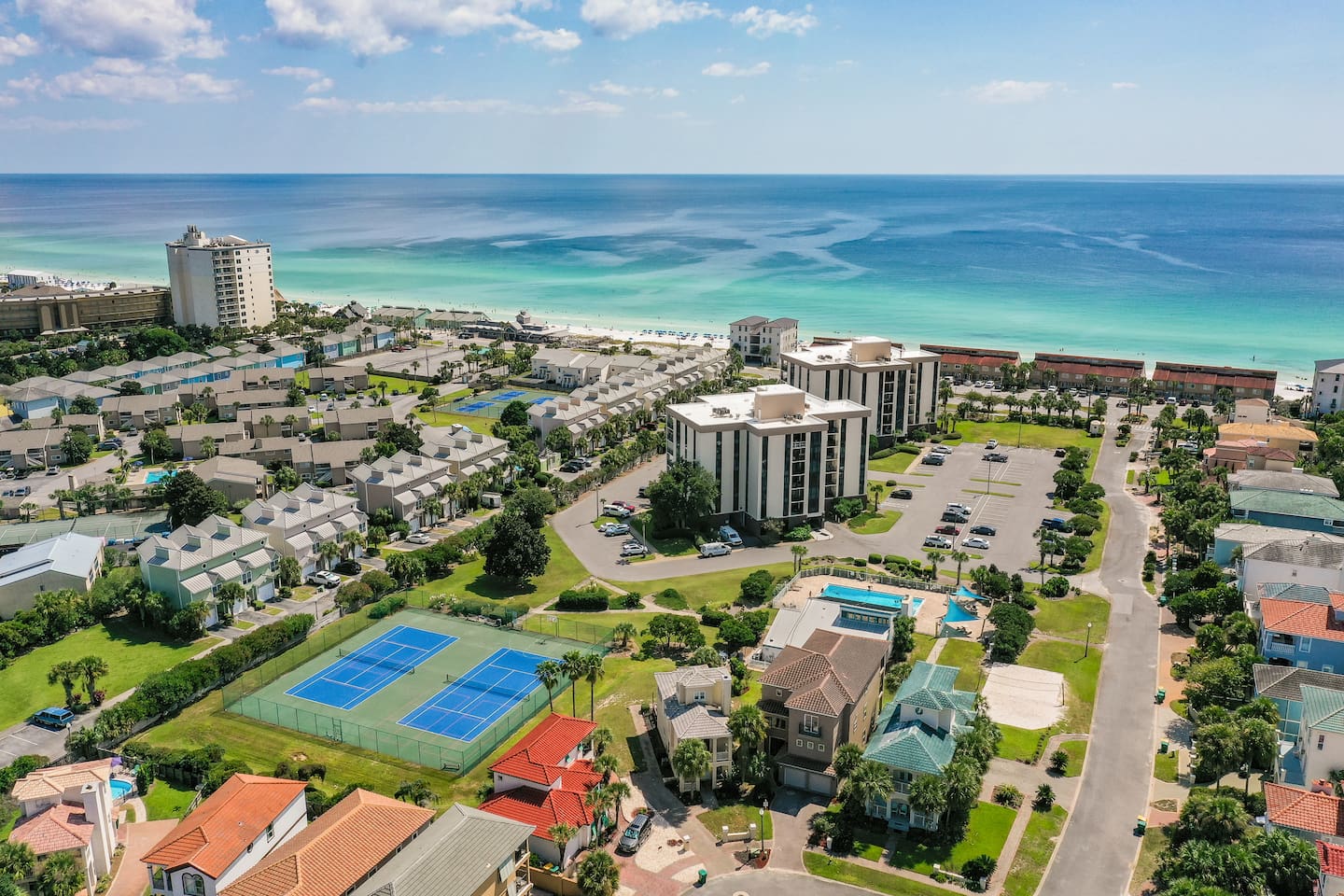 Oceanic View is just 720 ft to the beautiful private beach!