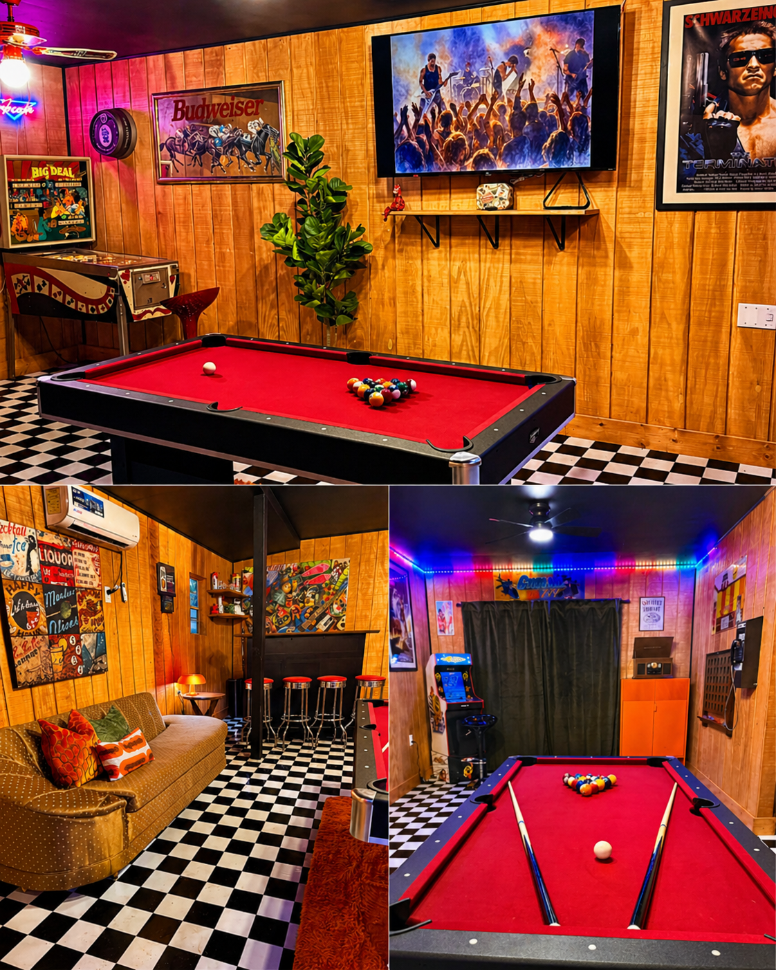 Retro Arcade room 