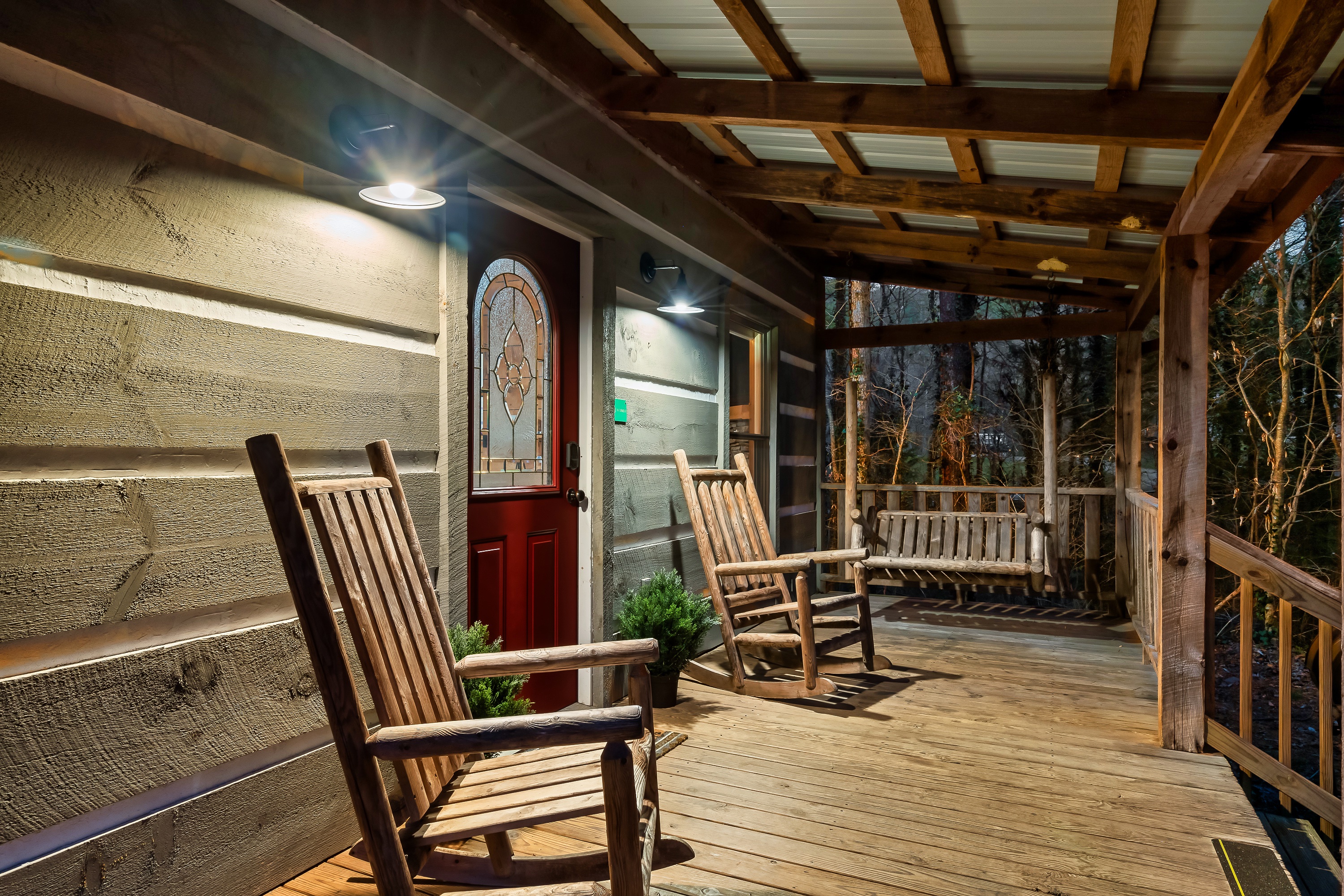 Morning coffee on the porch hits different out here