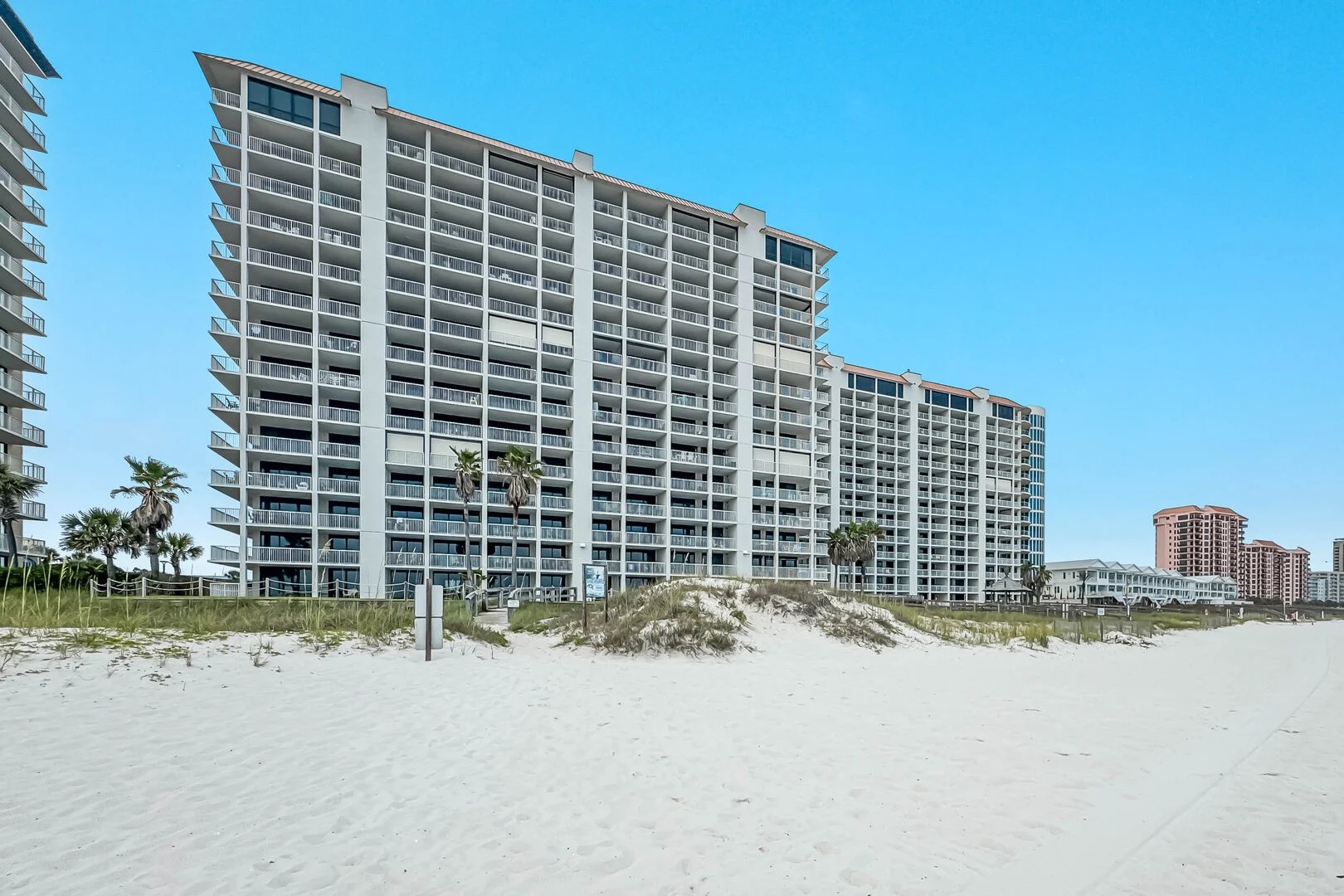 Summer House on Romar Beach - Building B with Building A on the right in the background.