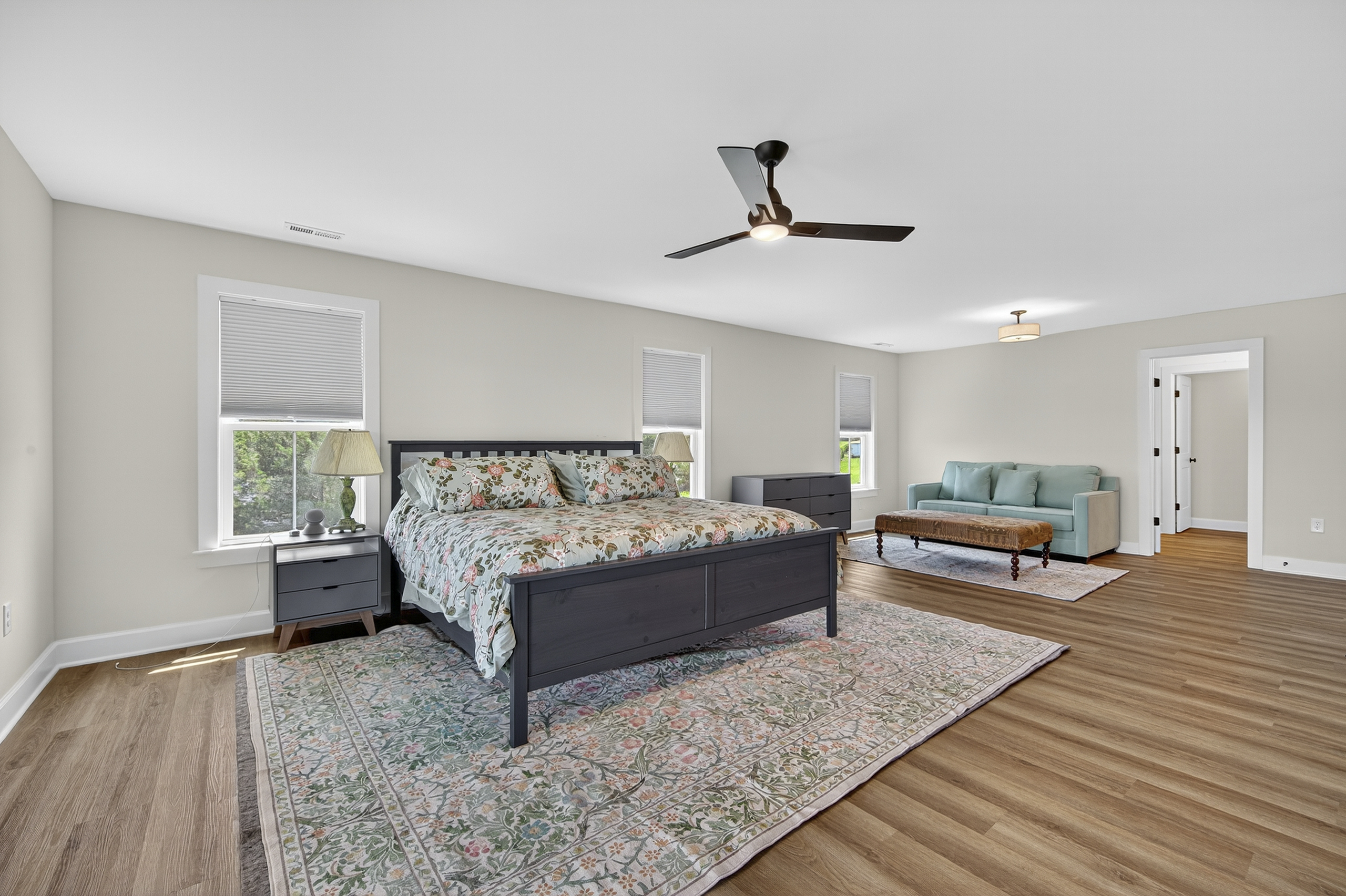 Your own private sanctuary with a sleeper futon for extra guests or quiet reading time.