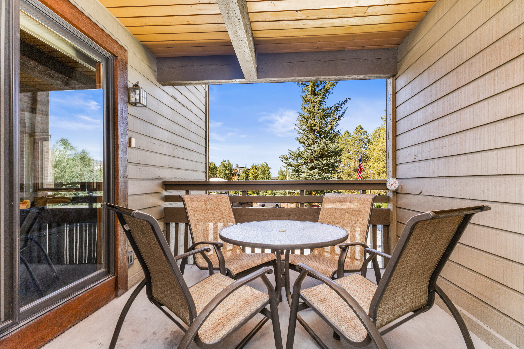 Covered Deck off Living Room