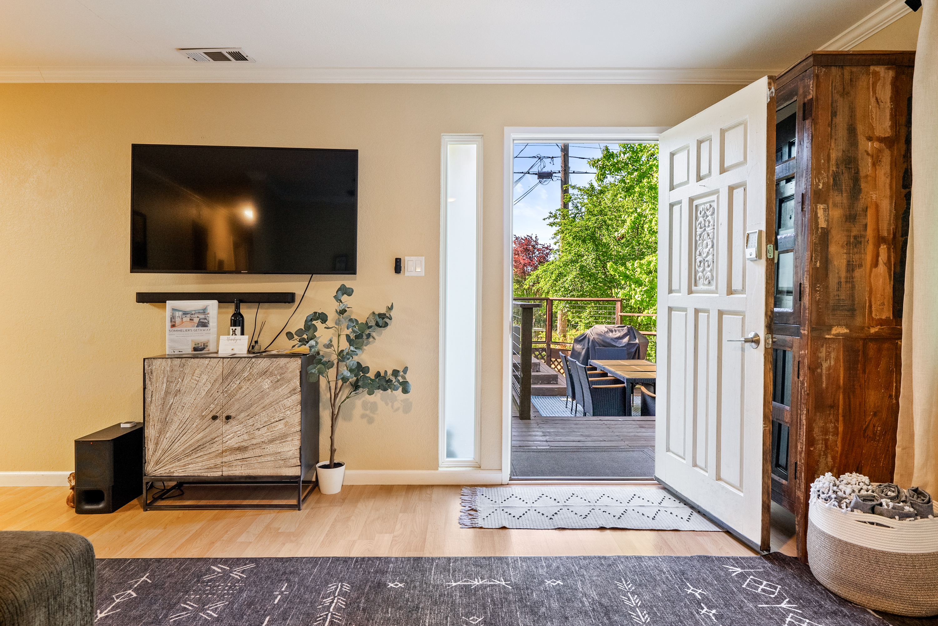 Seamless indoor-outdoor living, perfect for enjoying the fresh air.