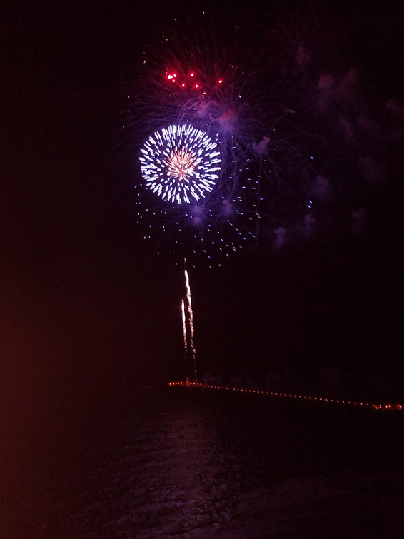 Enjoy the 4th of July celebration from your private balcony
