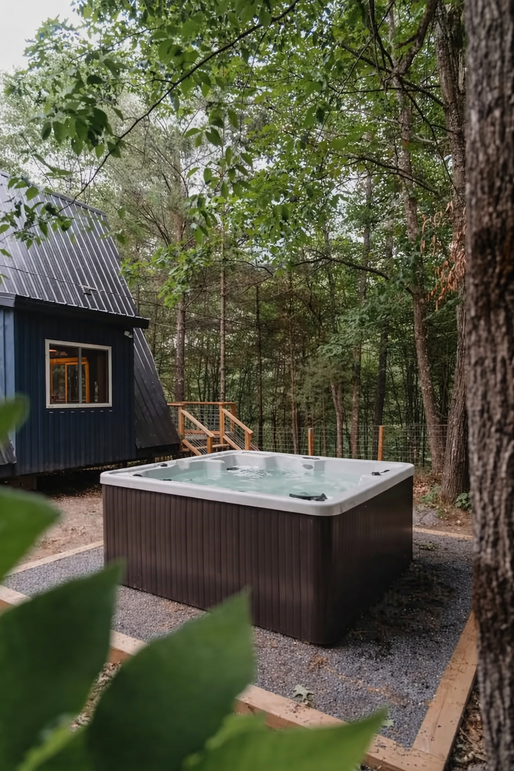 Hot tub for your relaxation.