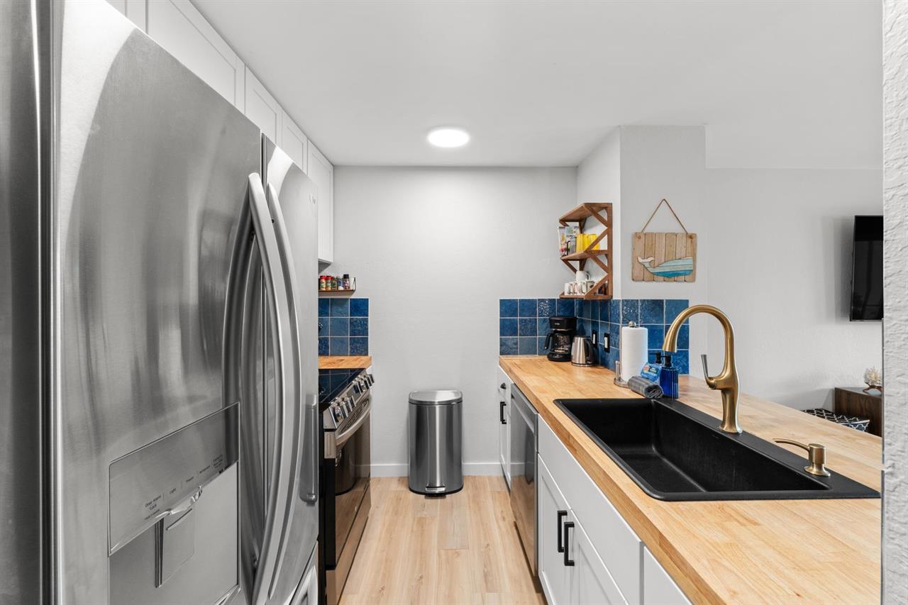 New stainless steel appliances