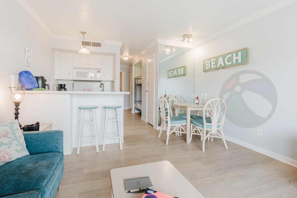 Kitchen and Dining areas