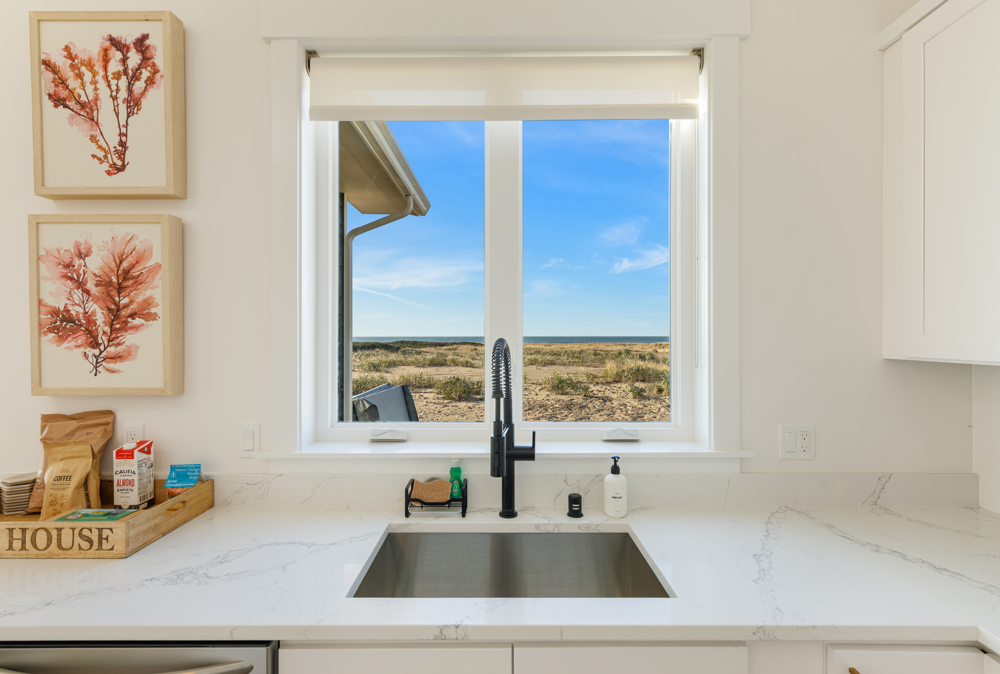 View for miles while you make your coffee!