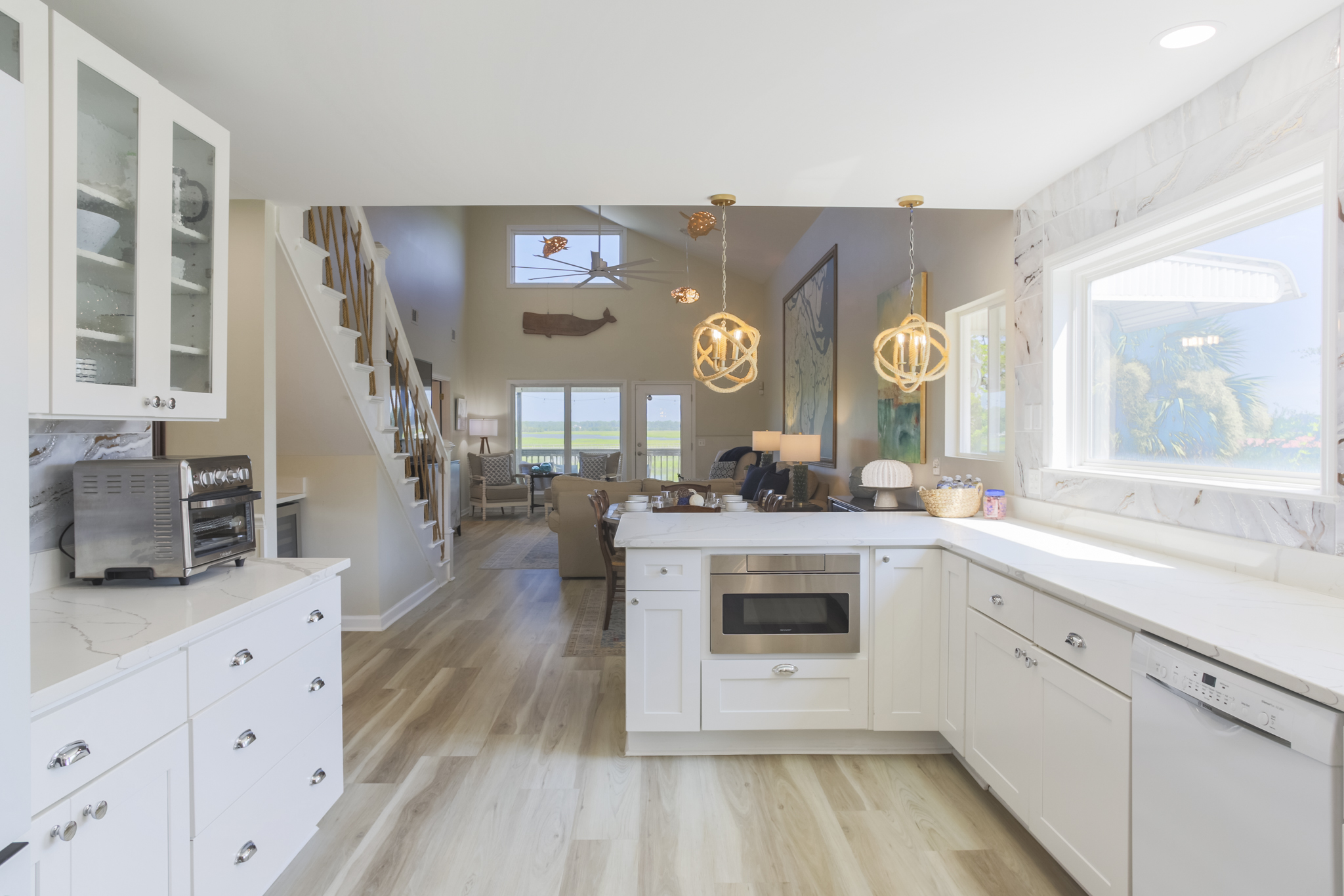 Thoughtful touches throughout create a warm, inviting space to gather and enjoy.
