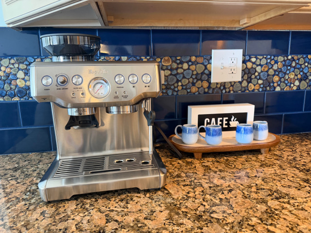 But first, coffee. Your own in-house cafe. A full service espresso machine. Bring whole beans to enjoy a freshly ground brew each cup. Not your coffee? We also provide a drip coffee and Keurig machine.