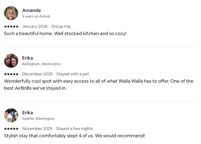Guest Favorite! 5-star reviews!