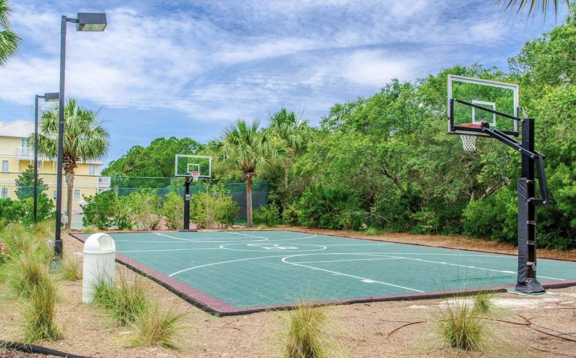 Basketball Courts with Lights